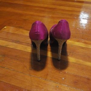 Candied Crystal heeled pink shoes